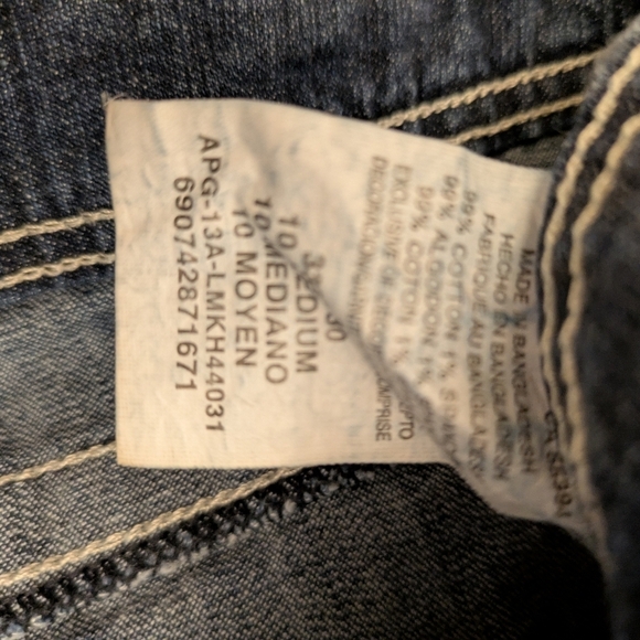 Lee Women's Jeans Blue Ankle Crop Size M10 Slender Secret Lower On The Waist - Picture 11 of 11